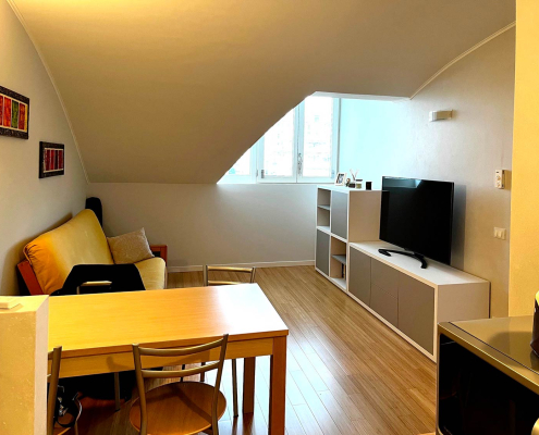 Bilocale Milano Via Boncompagni - Living